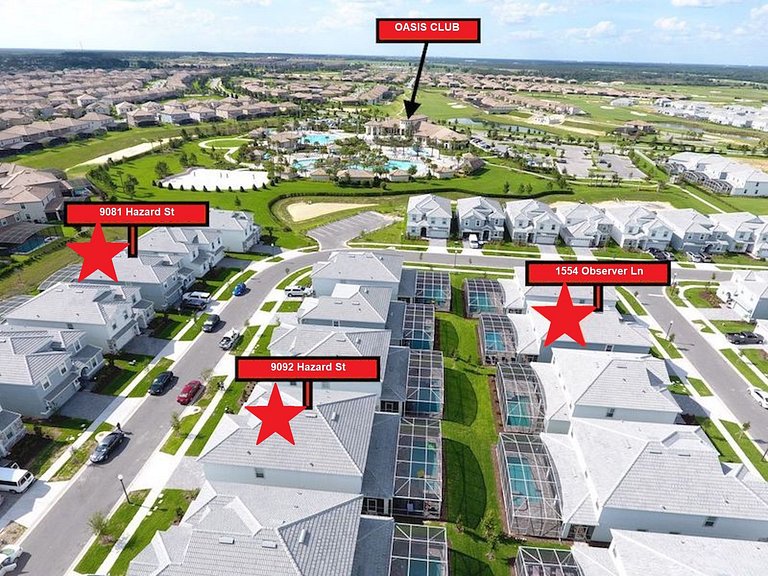 Casas multifamiliares: 18 Hab/10 baños/Piscinas&SPA/Hasta 50