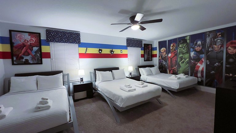 9081HS-Nuevo Anuncio- 9 Dorm./5 baños-Piscina&SPA