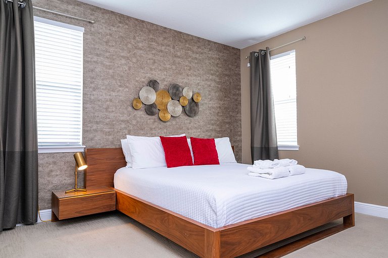 9BR/8BA Lujosa Villa en Kissimmee Disney - 280CW