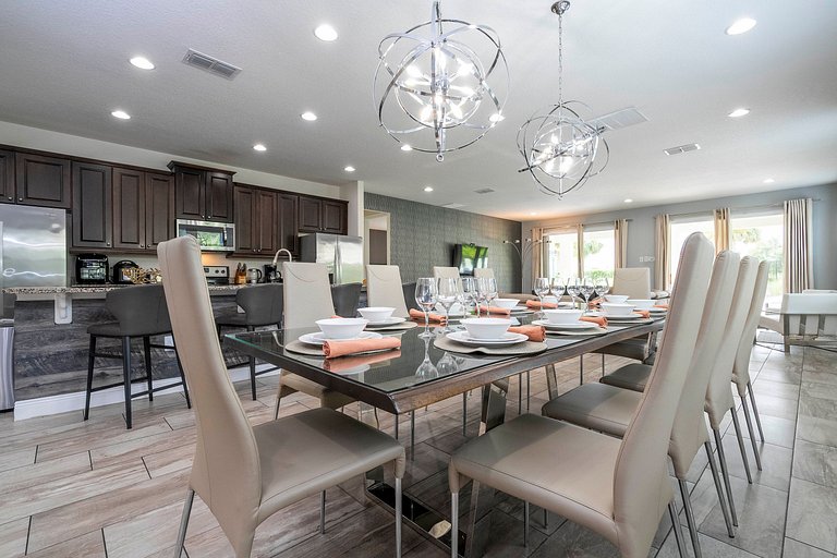 9BR/8BA Luxury Villa at Kissimmee Disney - 280CW