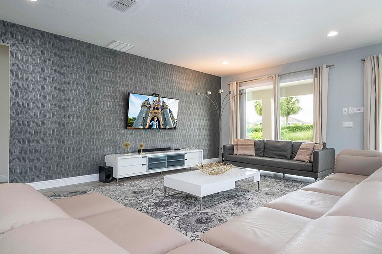 9BR/8BA Lujosa Villa en Kissimmee Disney - 280CW