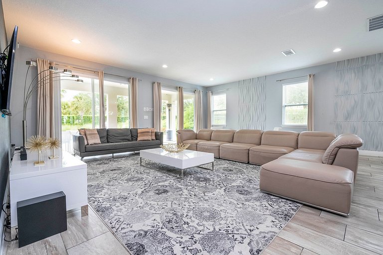 9BR/8BA Luxury Villa at Kissimmee Disney - 280CW