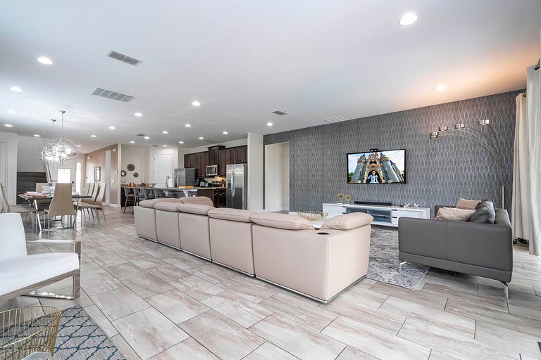 9BR/8BA Luxury Villa at Kissimmee Disney - 280CW