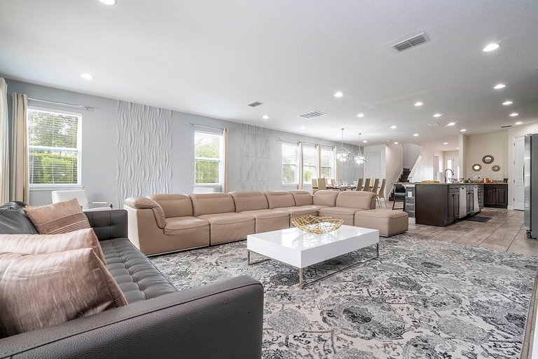 9BR/8BA Lujosa Villa en Kissimmee Disney - 280CW