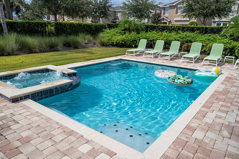9BR/8BA Lujosa Villa en Kissimmee Disney - 280CW