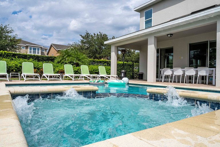 9BR/8BA Lujosa Villa en Kissimmee Disney - 280CW